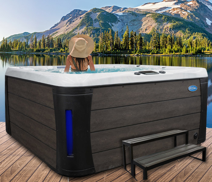 Calspas hot tub being used in a family setting - hot tubs spas for sale Janesville